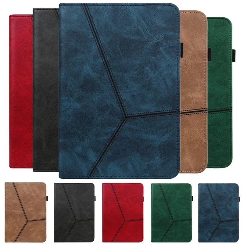 For Samsung Tab S7 Plus Case 12.4  Luxury Leather Wallet Stand Tablet Funda For Galaxy Tab S8 Plus S7 Plus Tab S7 Fe Case Coque