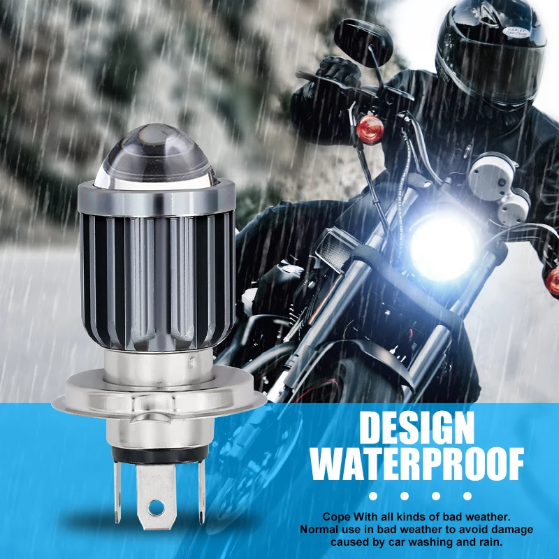 Camotofaros Auxiliares Led Para Motocicleta, Luces Antiniebla Blancas Y Ambar, Lente De Proyector, Faros Automomiticos, Faros Adic
