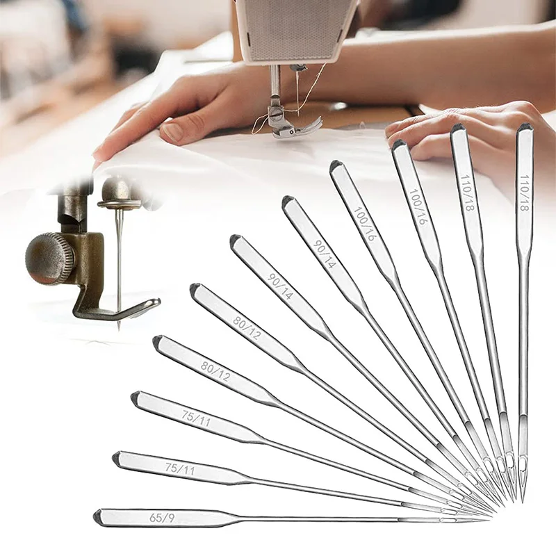 10Pcs Aghi Per Macchine Da Cucire Universali Heavy Duty #9 #11 #14 #16 #18 Per Singer Brother Janome