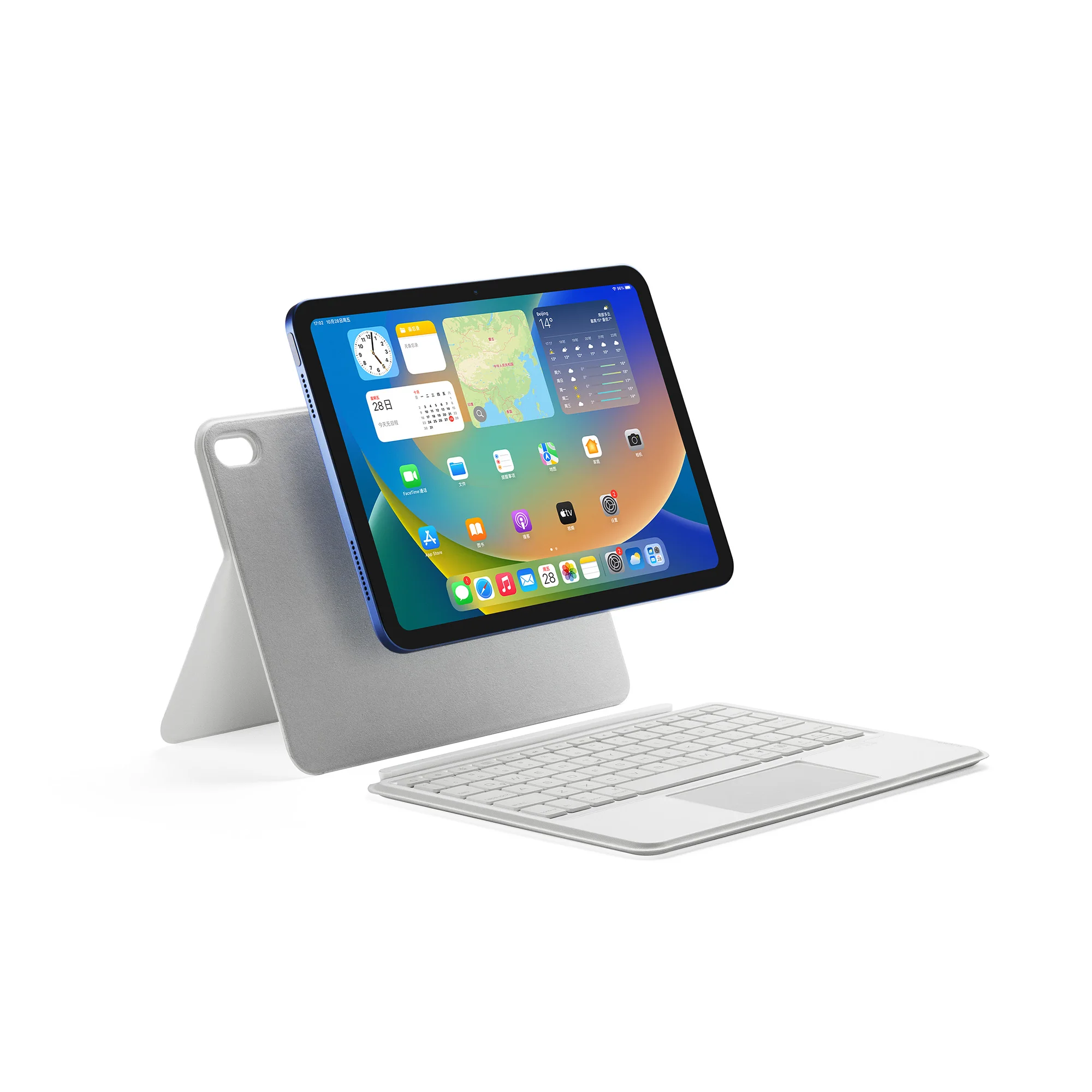 Tastiera Magica Coreana Folio Per Ipad 10Th Generation 10.9 2022 Case Magic Keyboard Folio Per Ipad 10Th 10.9 2022 Case Keyboard