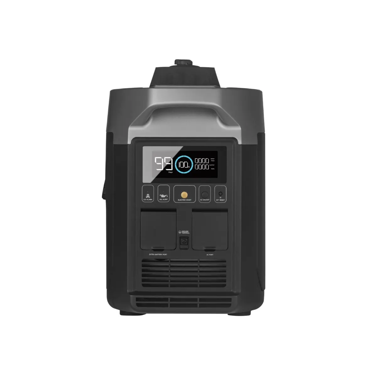 Ecoflow Delta Pro Smart Generator Rv Power Bank Delta Max & Pro Oil Engine 4L / 5400Wh Per La Ricarica Durante I Oscuramenti Estesi