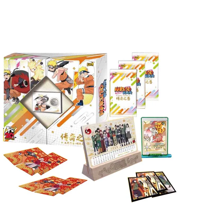 All'Ingrosso Kyou Original Naruto Card Legendary New Year Gift Box Limited Naruto Sasuke World Collection New Rare Sv Golden Cards