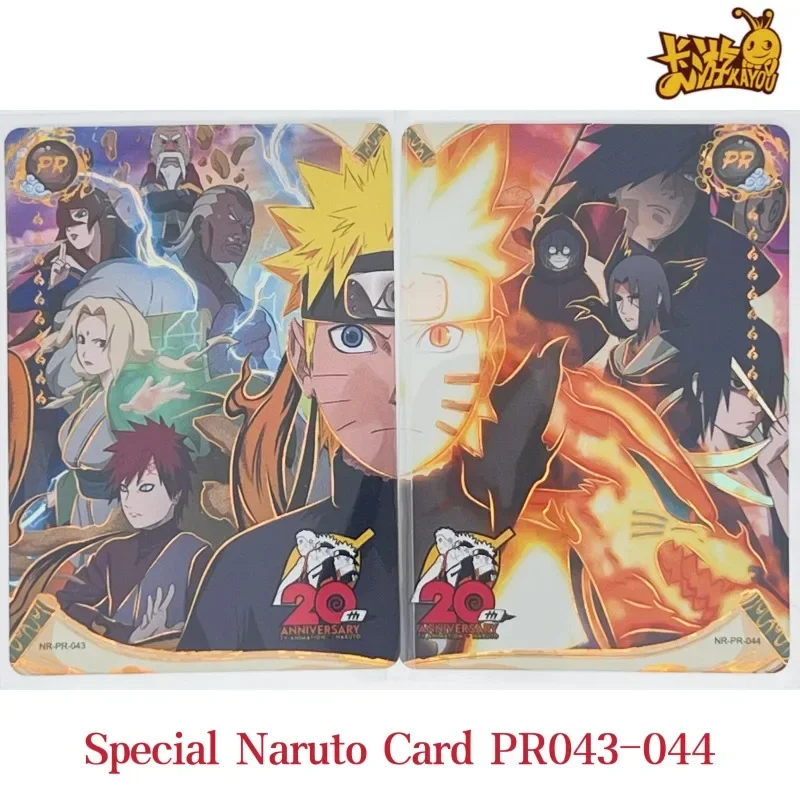 Offerta Speciale Kayou Genuine Naruto 20Th Anniversary Pr Card Anime Sasuke Kakashi Uchiha Tsunade Rare Collection Character Cards