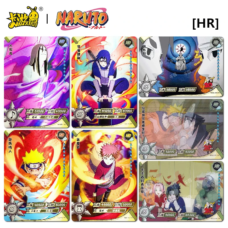 Kyou Genuine Naruto Jiraiya Uzumaki Naruto Hr 186 ~ 200 Series Nrss-Hr1 ~ 20 Series Rare Collection Card Giocattoli Regalo Di Natale