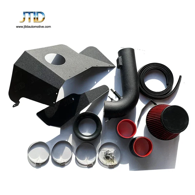 Jtld Per Ford Mustang Gt 5.0L V8 Car Auto Pacing Parts Filtro Di Aspirazione Dell'Aria Con Scudo Freddo Turbo In Alluminio
