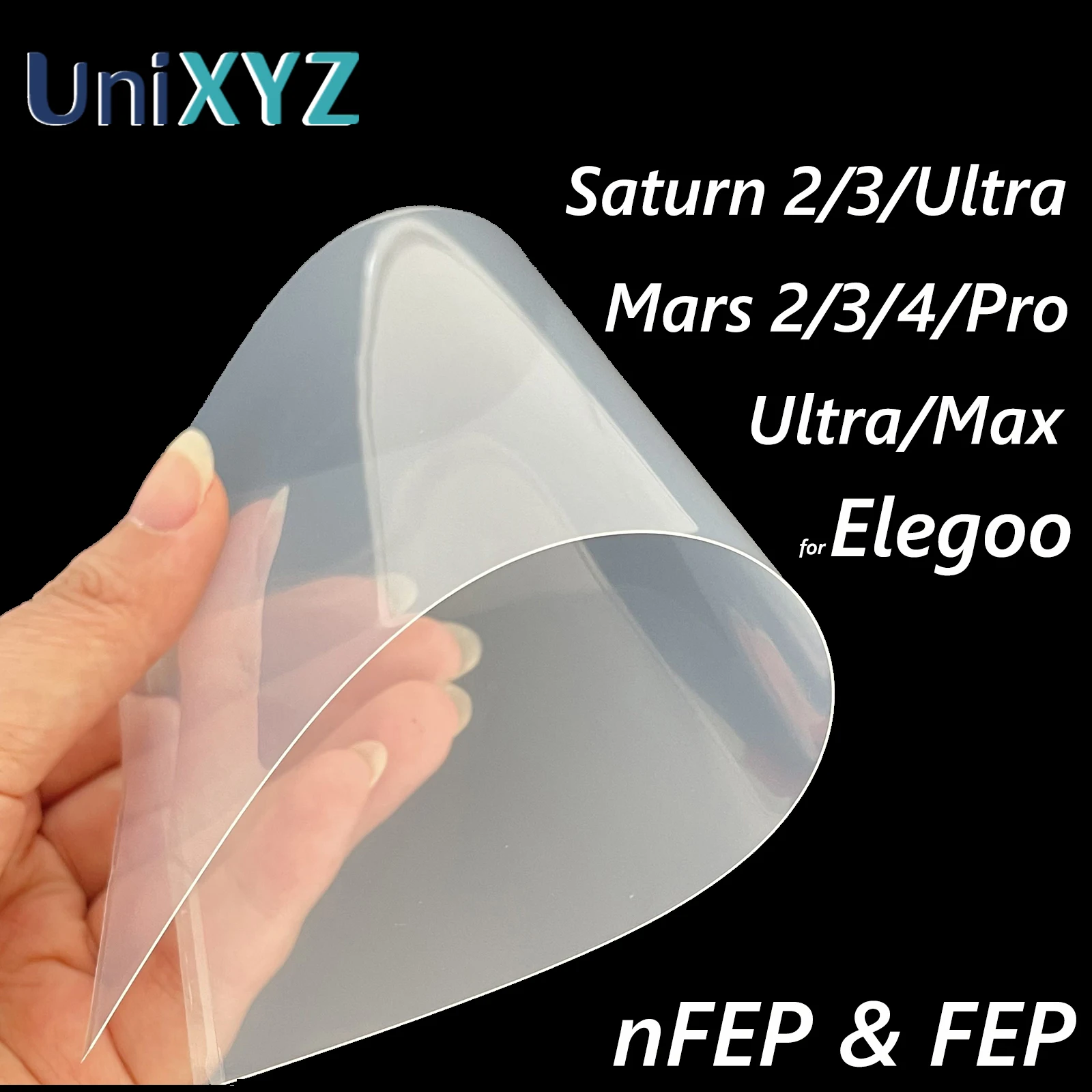 Nfep Film Per Elegoo Saturn 3 2 S 4K 8K Ultra 12K Mars 4 3 2 Pro Dlp Max 6K Ultra 9K Juipter Resina Serbatoio Fep Release Liner Film