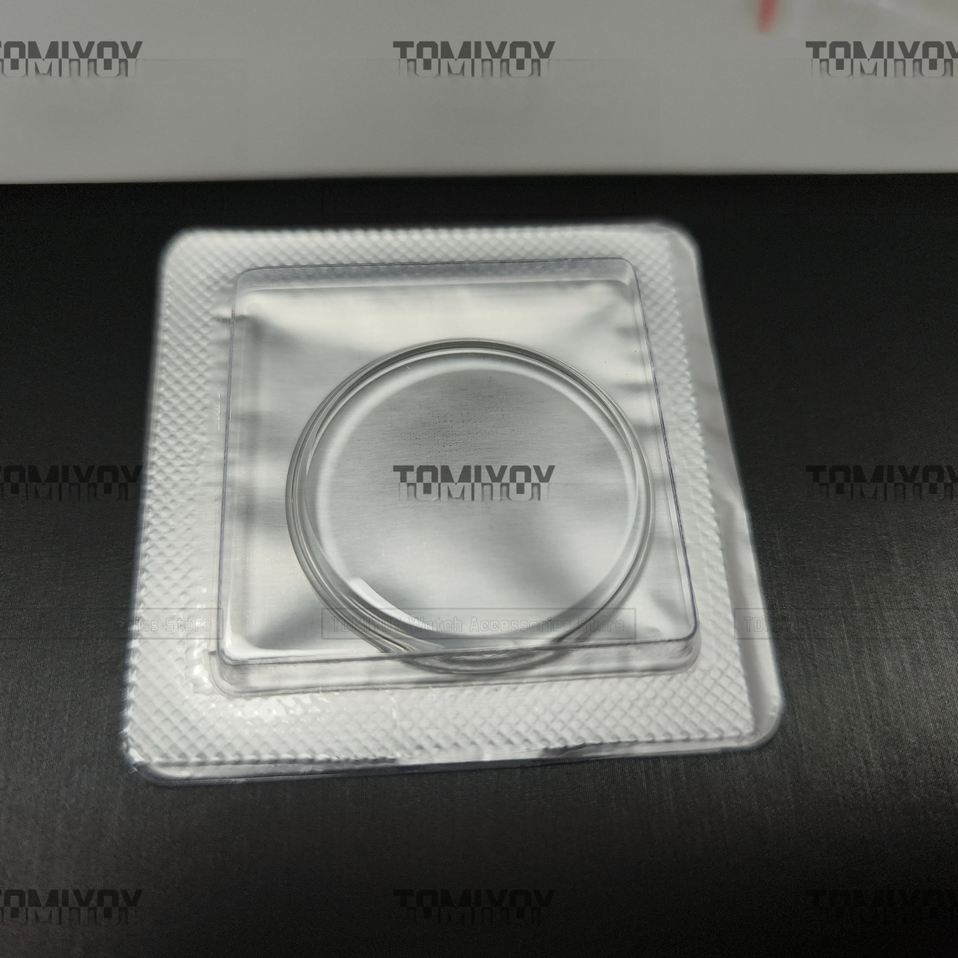 Nuovo Cristallo Minerale Da 33Mm A Forma Di Vaso Adatto Per Seiko 6139-6000 6139-6001 Pepsi Pogue