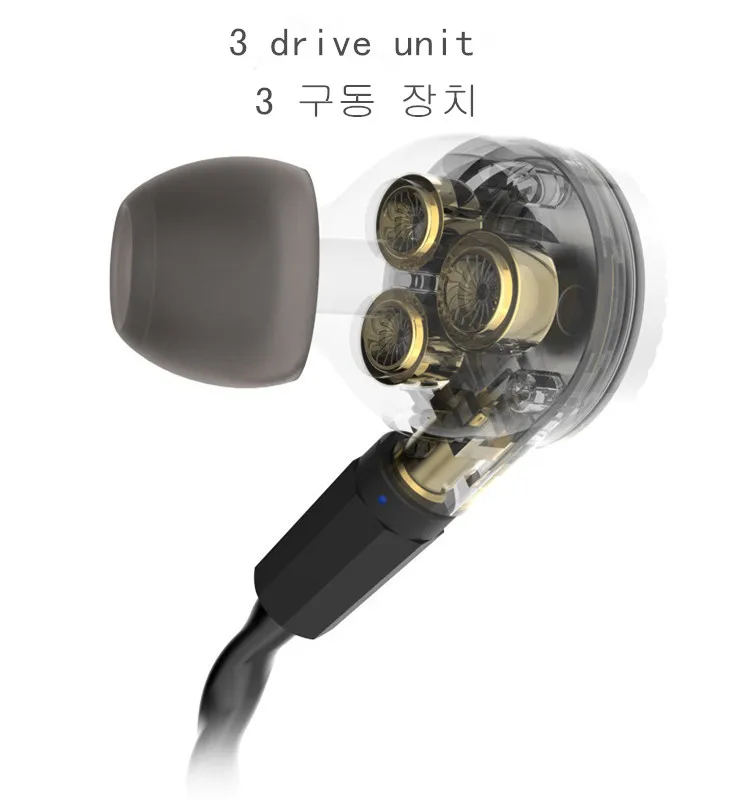 6 Driver In-Ear Auricolare Dj Hifi Bass Monitor Riduzione Del Rumore Auricolare Computer Cellulare Universal Mmcx Earplug Ie900 T9Ie