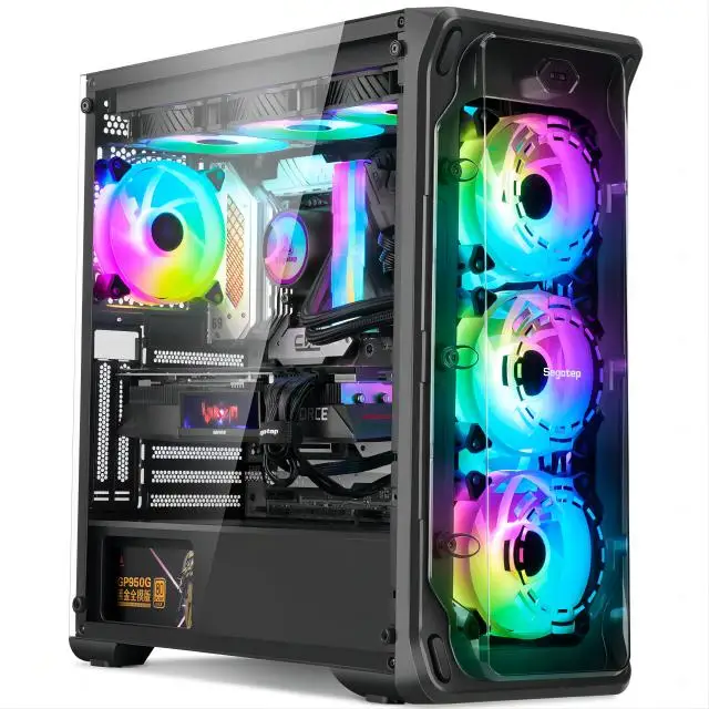 Aotesier Computer A Prezzi Accessibili Set Completo 8G/16G Ram 256Gb Ssd Home Office Gaming Pc Desktop Computer Gamers I9 I7 I5 I3 Cpu Pc Game