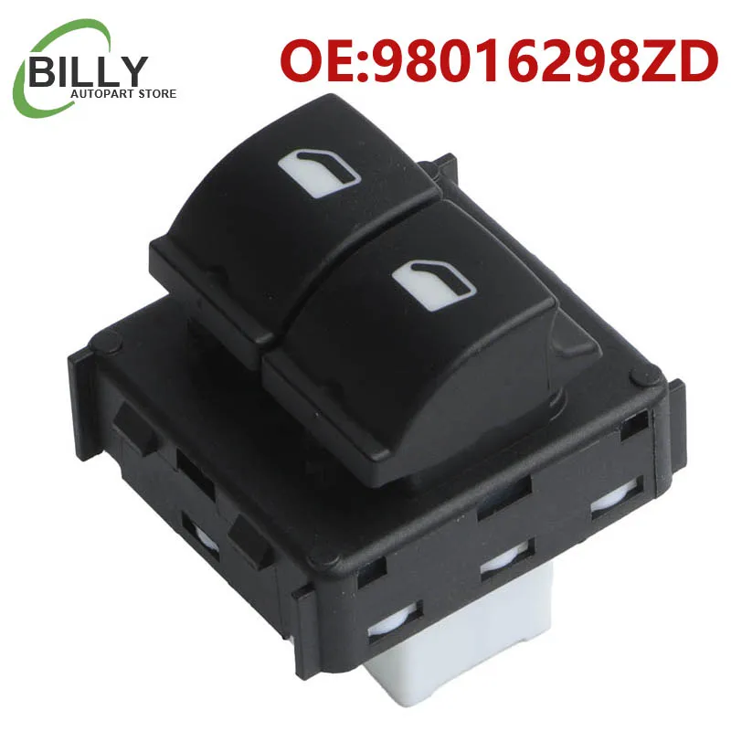 Yaopei 98016298Zd Pulsante Interruttore Alzacristallo Elettrico Alimentazione Anteriore Per Citroen C4 Cactus 2016