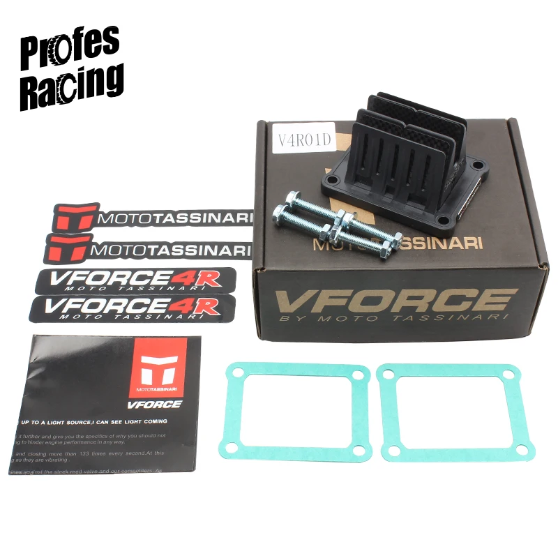V4R01D V-Force 4R Petali In Fibra Di Carbonio Blocco Gabbia Valvola Stelo Per Honda Nsr 125 Jc20/Jc22 Per Honda Nsr 250 Mc21/28