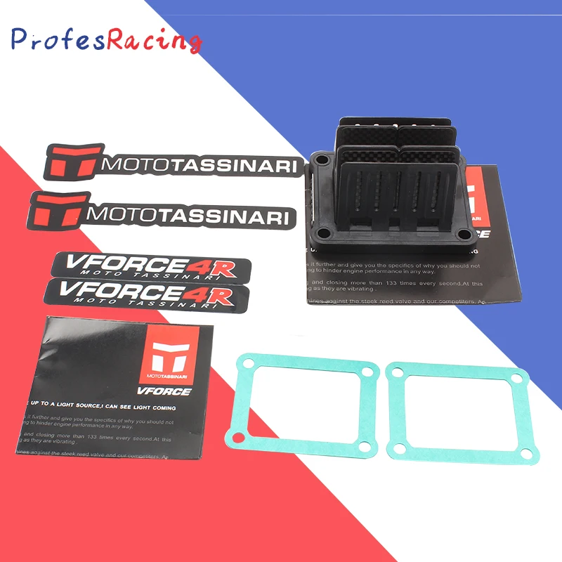 Blocco Gabbia Valvola Stelo Petali In Fibra Di Carbonio V-Force 4R Per Honda Nsr 125 Jc20/Jc22 Per Honda Nsr 250 Mc21/28 V4R01D