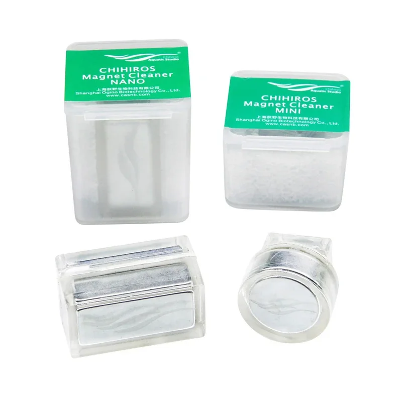 Chihiros Aquarium Mini Nano Magnet Cleaner Alghe Raschietto Serbatoio Pulizia Impianto Idrico Magnetico Potente Spazzola Potente