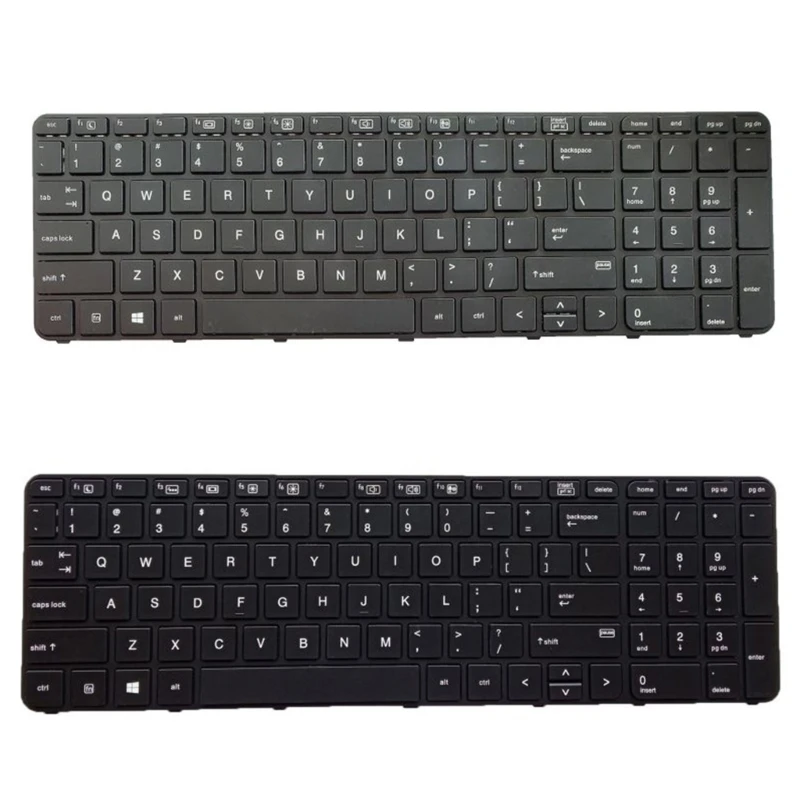 Tastiera Del Computer Portatile Retroilluminata + Frame Per Probook 650 655 450 Tastiere Dropship