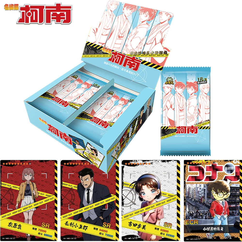 Nuovissimo Detective Conan Experience Edition Collection Cards Booster Box Figure Anime Rare Limited Edition Ssr Ptr Toys Cards