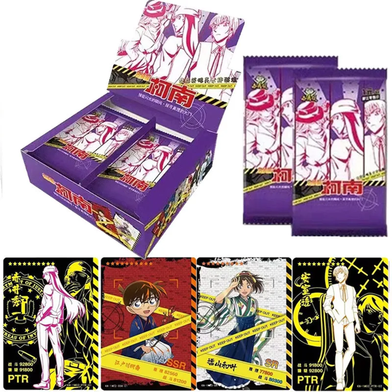 New Detective Conan Card Experience Edition Collection Card Platinum Diamond Edition Game Card Set Completo Card Pr Card Toy Gift