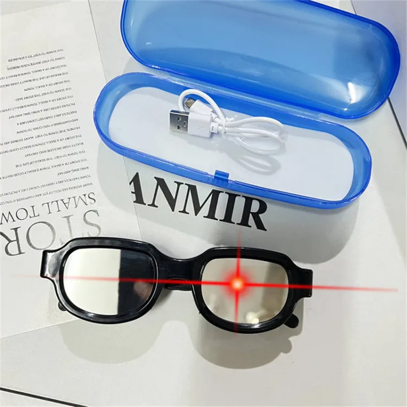 New Japan Anime Eyewear Detective Conan Glasses Led Luminoso Cool Red-Eye Effect Cosplay Puntelli Costumi Accessori Regali Per Bambini
