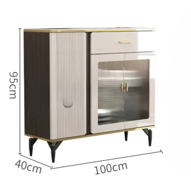 Armadio Armadietto Credenza Cassetti Soggiorno Nordic Luxury Glass Display Credenza Cucina Storage Credenza Mobili Per La Casa Sr50Cg