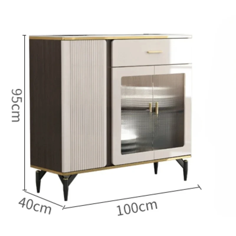 Armadio Armadietto Credenza Cassetti Soggiorno Nordic Luxury Glass Display Credenza Cucina Storage Credenza Mobili Per La Casa Sr50Cg