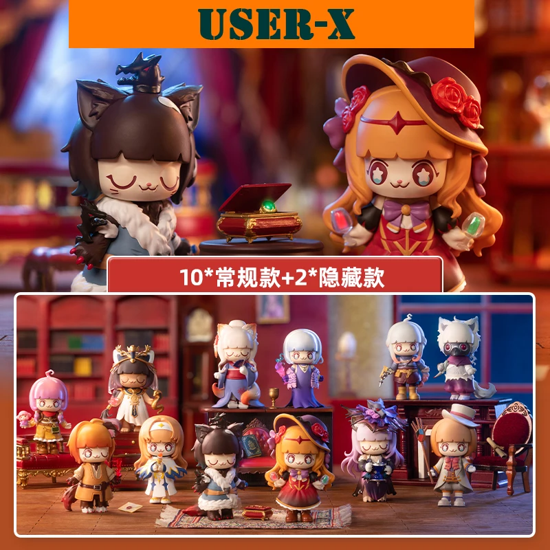 User-X Kimmy Miki Wolf Kill Series 2 Blind Box Kimmy & Miki Kawaii Anime Action Doll Figure Toy Cute Girl Birthday Gift