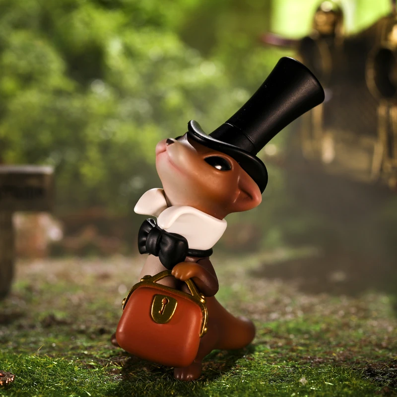 User-X Steampunk Animal Series Blind Box Da Collezione Cute Action Kawaii Anime Doll Toy Figures Regalo Di Compleanno