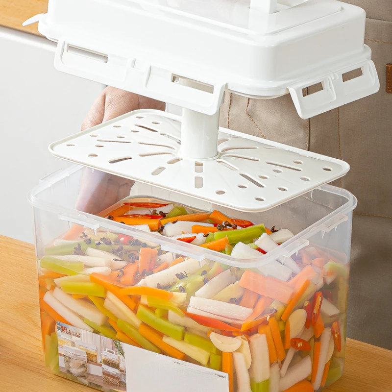Macchina Per Sottaceti Pressurizzata Per Uso Domestico Stain Kimchi Jar Stain Box Frutto Della Passione Sottaceti Earthen Jar Sottaceto