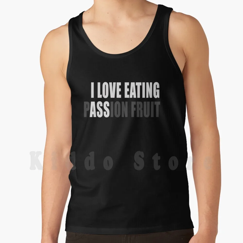 Amo Mangiare Culo Frutto Della Passione Canotte Gilet 100% Cotone Mangiare Culo Culo I Love Mangiare Culo Frutto Della Passione Della Passione Mangiar