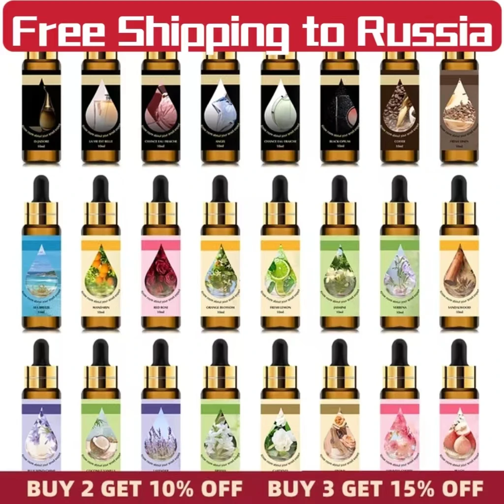 10Ml Pure Fruit Flower Aroma Fragrance Olio Essenziale Per Candle Soap Making Strawberry Mango Passion Musk Coconut Con Contagocce