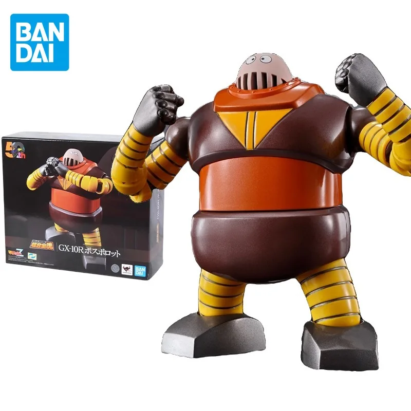 Bandai Original Super Alloy Soul Magazine Z Anime Figure Gx-10R Boss Iron Bull Action Figure Toys For Kids Gift Collectible