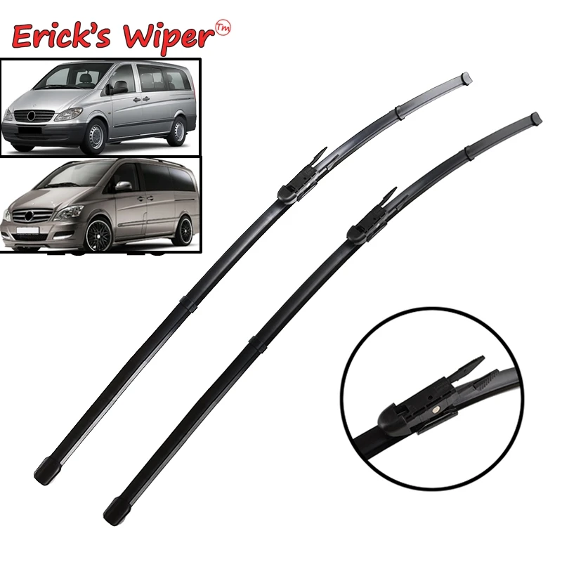 Ener'S Wiper Lhd Spazzole Tergicristallo Anteriori Per Mercedes Benz Vito Viano W639 2006 - 2014 Spazzole Per Parabrezza Parabrezza 28 "+ 26"