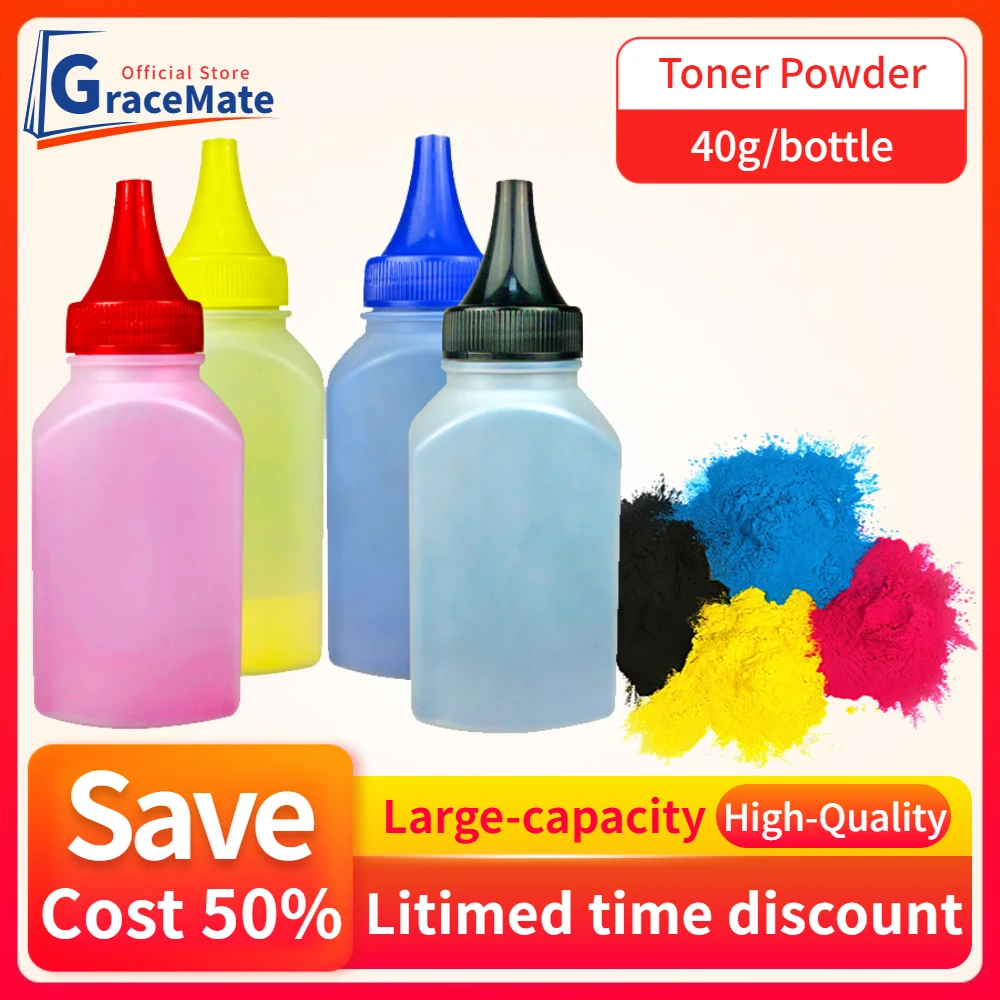 Gracemate Cartuccia Toner A Colori Polvere Compatibile Per Konica Minolta C25 C35 C35P 25 35 Ricarica Cartuccia Stampante Laser