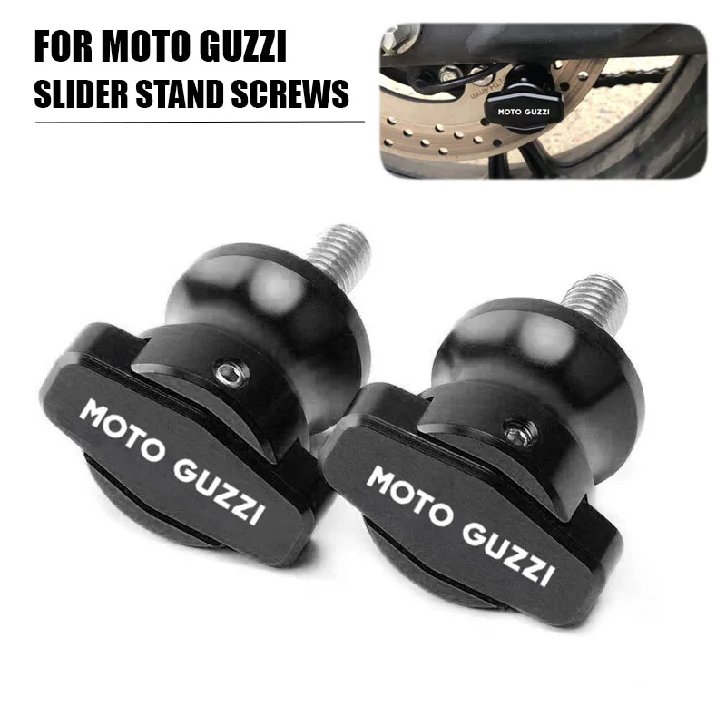 Per Moto Guzzi V9 Roamer/Bobber/V85 Tt/V7 Stone/ Moto Cnc Frame Stand 6/8/10Mm Viti Cursori Forcellone Bobine Slider