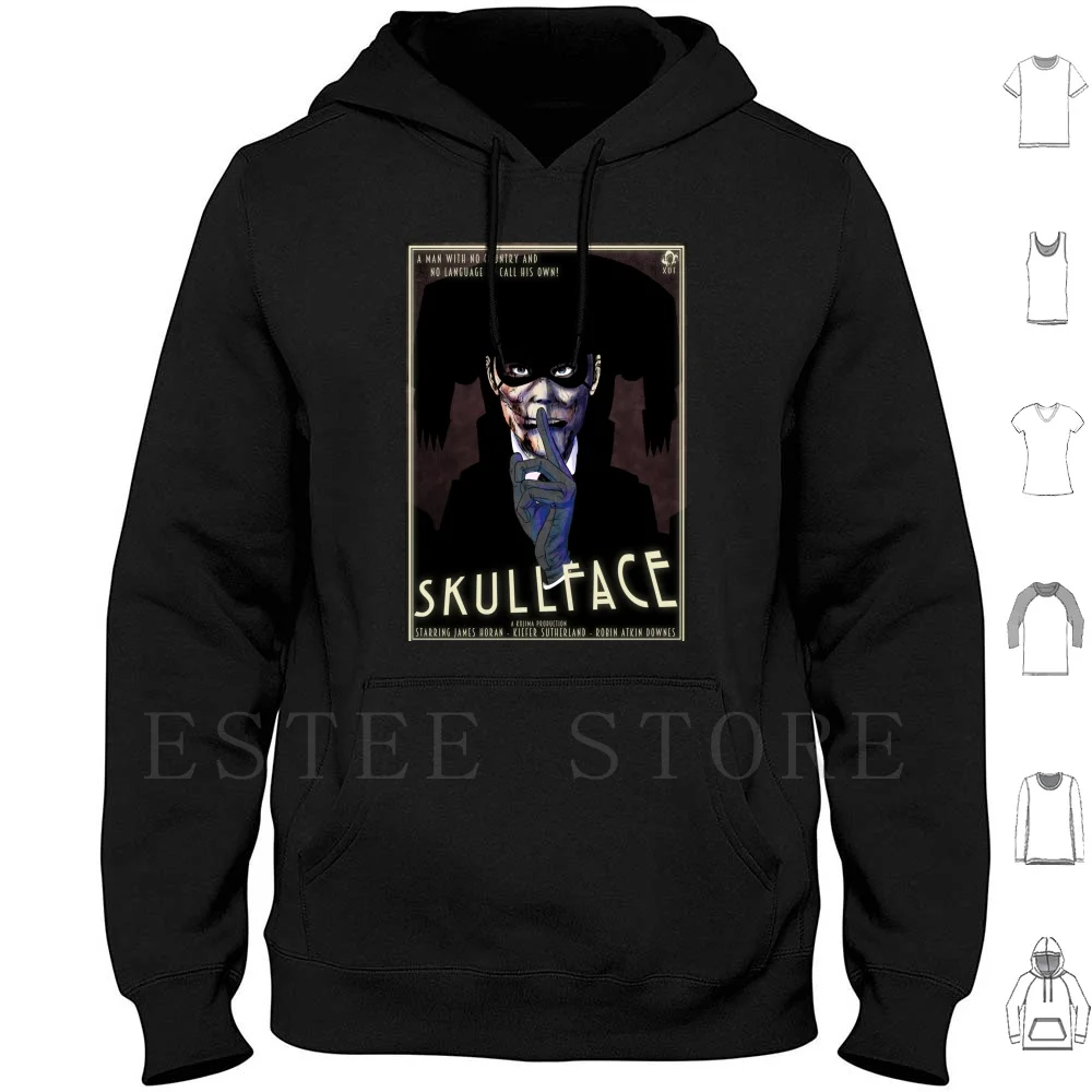 Skull Face-The Man With No Face Felpe Con Cappuccio Skull Face Skull Face Man No Metal Gear Solid 5 V Mgsv Phantom Pain Xof Fox