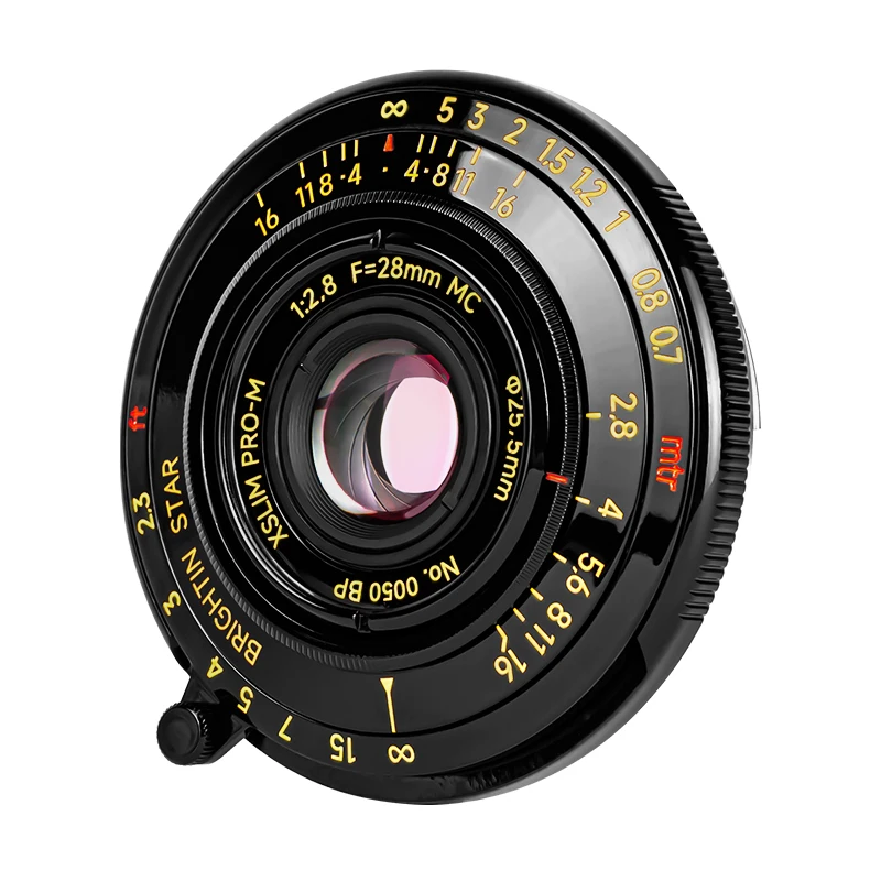 Brightin Star 28Mm F2.8 Full Frame Mirrorless Camera Portrait Lens Leica M Baionetta Per Fotocamera Leica M