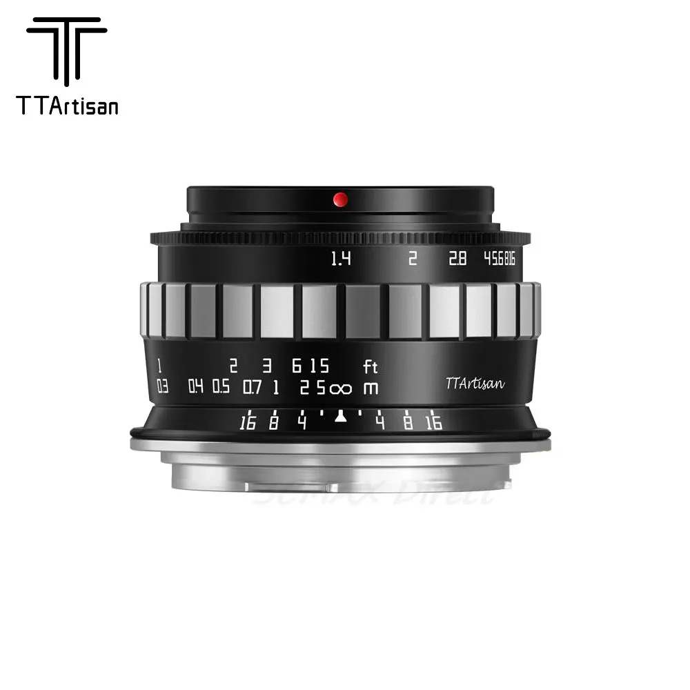 Ttartisan 23Mm F1.4 Aps-C Obiettivo Manuale Per Fotocamere Sony E/Fuji X/Canon Eosm/M43/Canon Rf/Nikon Z/ L Mount