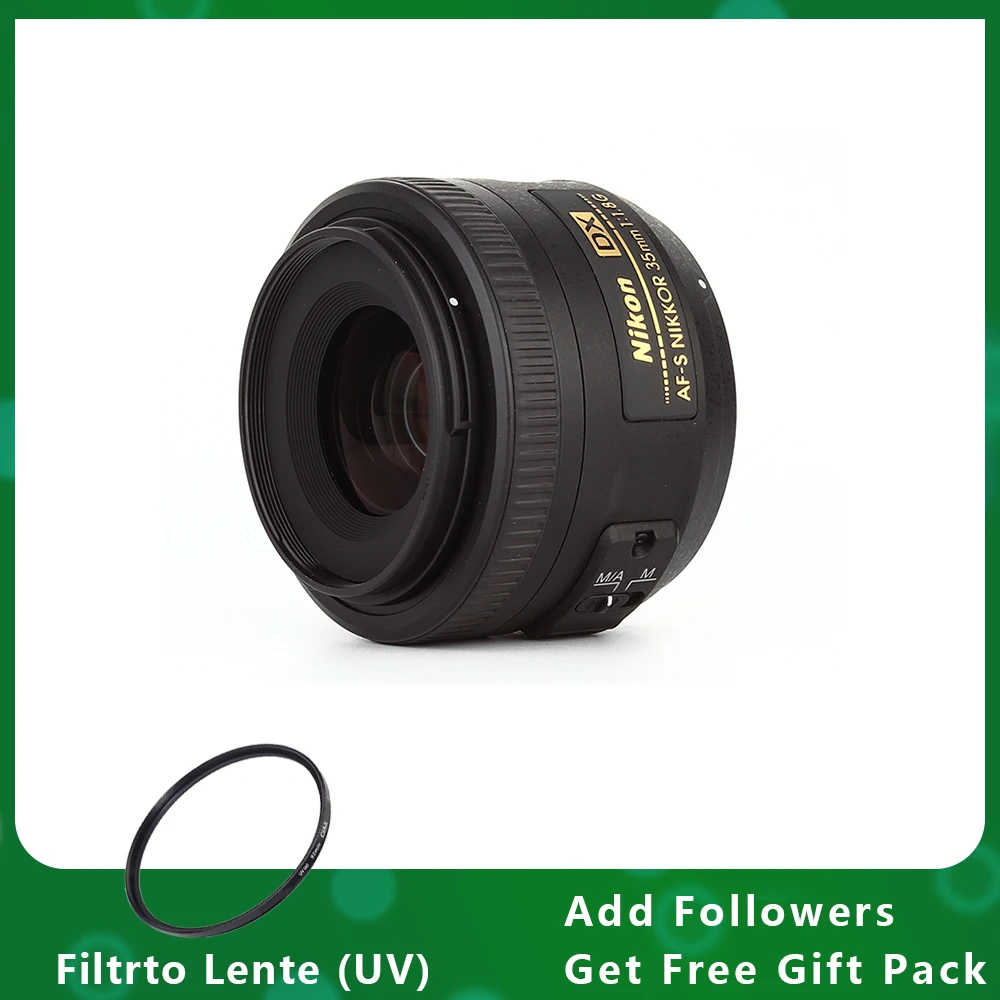 Obiettivo Nikon Af-S Dx Nikkor 35Mm F/1.8G Per Fotocamere Reflex Nikon