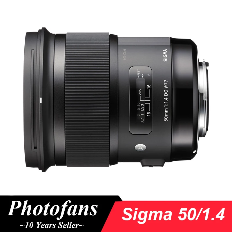 Sigma Obiettivo 50Mm F/1.4 Dg Hsm Art Attacco Canon Nikon