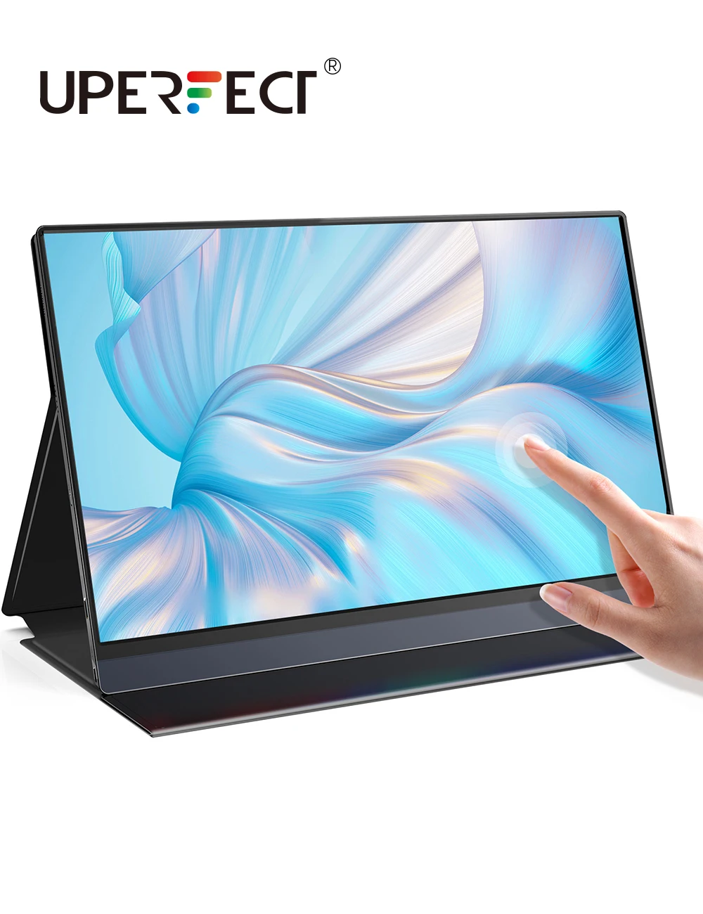 Uperfect Monitor Portatile Touch Da 15.6 Pollici Usb C Display Touchscreen Hdmi Con Batteria Per Samsung Dex Emui Laptop Switch Ps4 Ps5