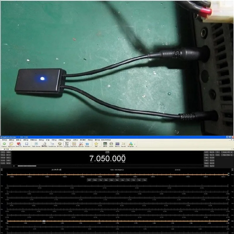 Bluetooth Adattatore Conveter Controller Bluetooth Per Yaesu Icom Radio Stazione Di Ic-718 Ic-7000