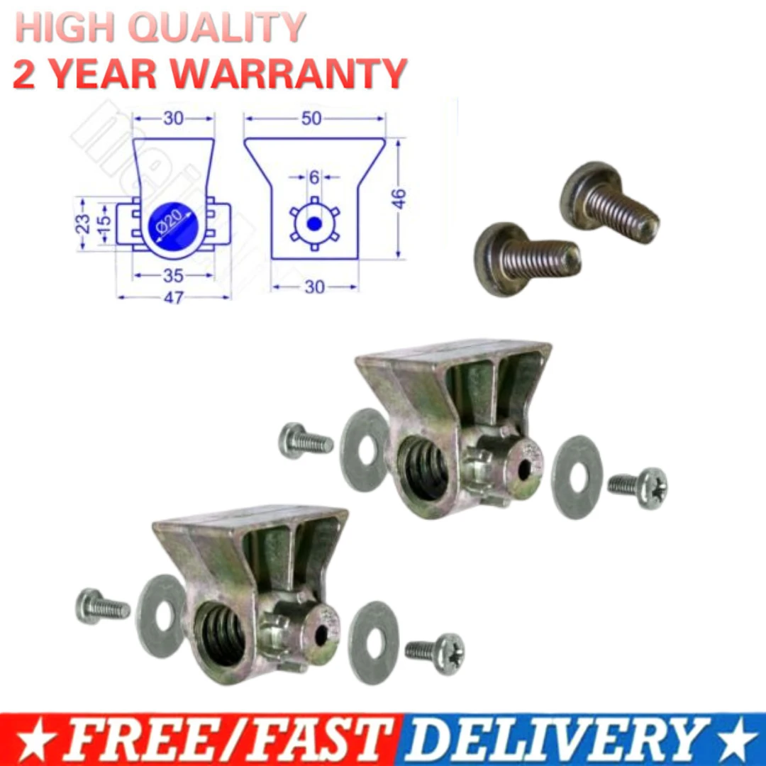 Per Alko Corner Steady Winding Nut 20Mm Caravan Chassis Jack Leg Mandrino Bush Al-Ko 355198 35519810 205817 205808 267265