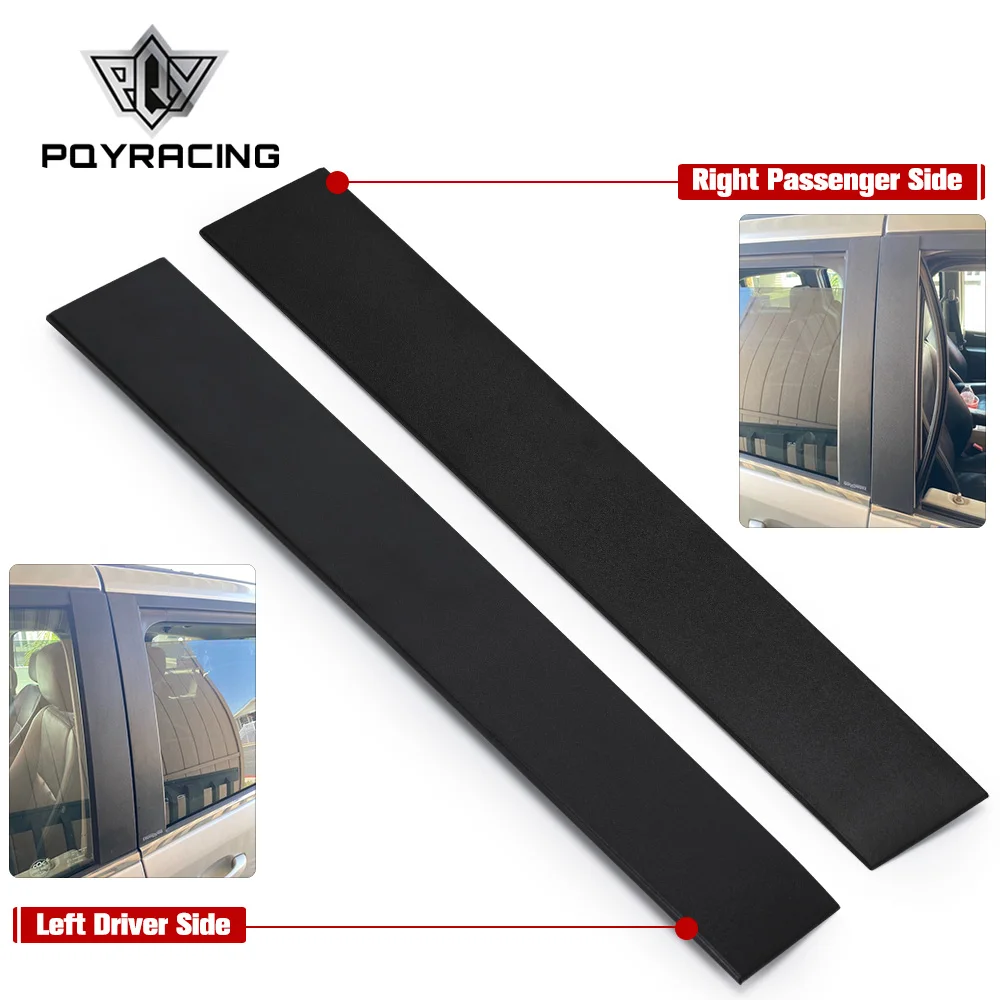 2X Car Side Front Door B Pillar Window Trim Tape Cover Per Chrysler Town Country Per Dodge Grand Per Caravan 5020665Ab 5020665Aa