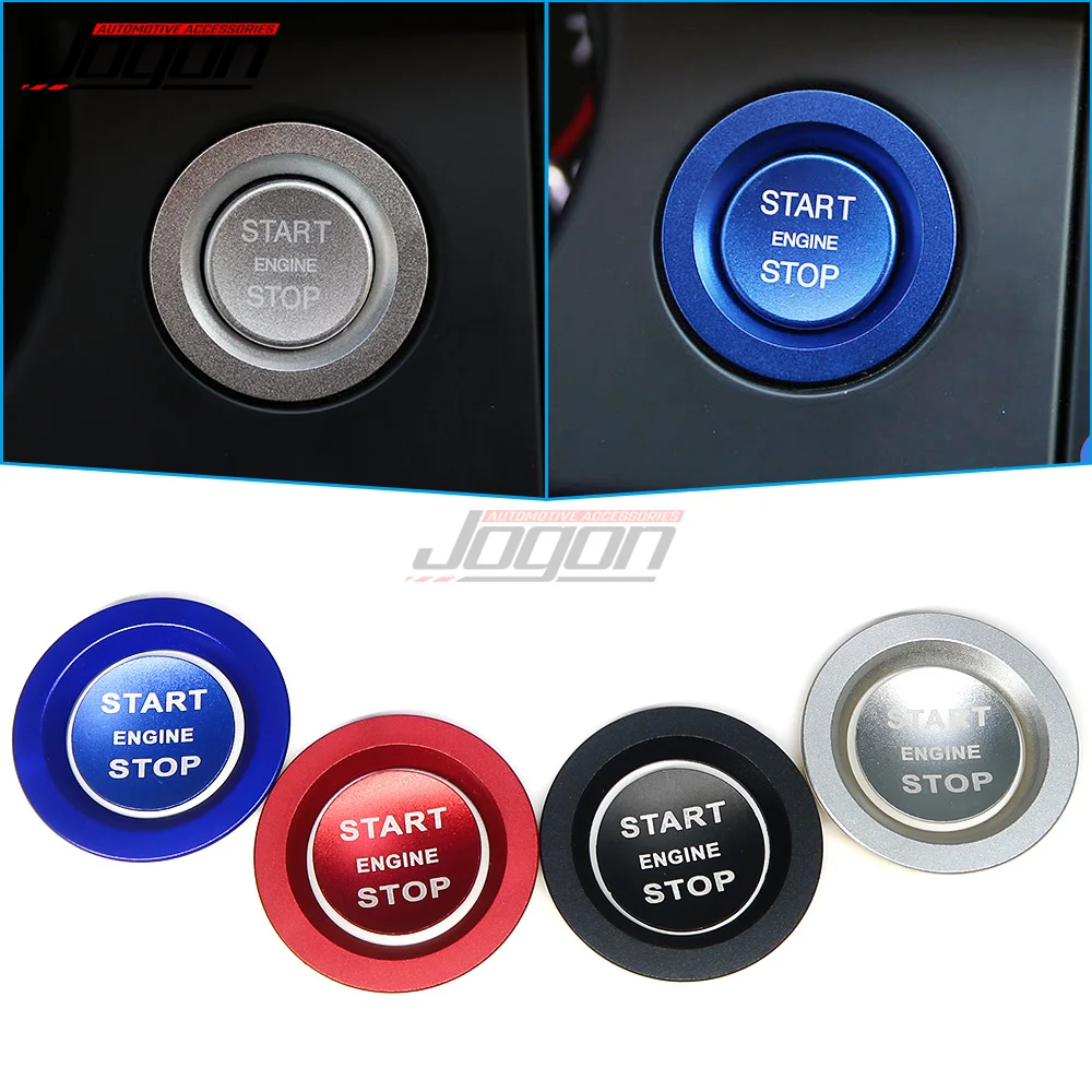 Per Land Rover Discovery Sport Lr5 Range Rover Sport Vogue Evoque Car Engine Start Stop Button Cover Anello Di Accensione Decor Sticker