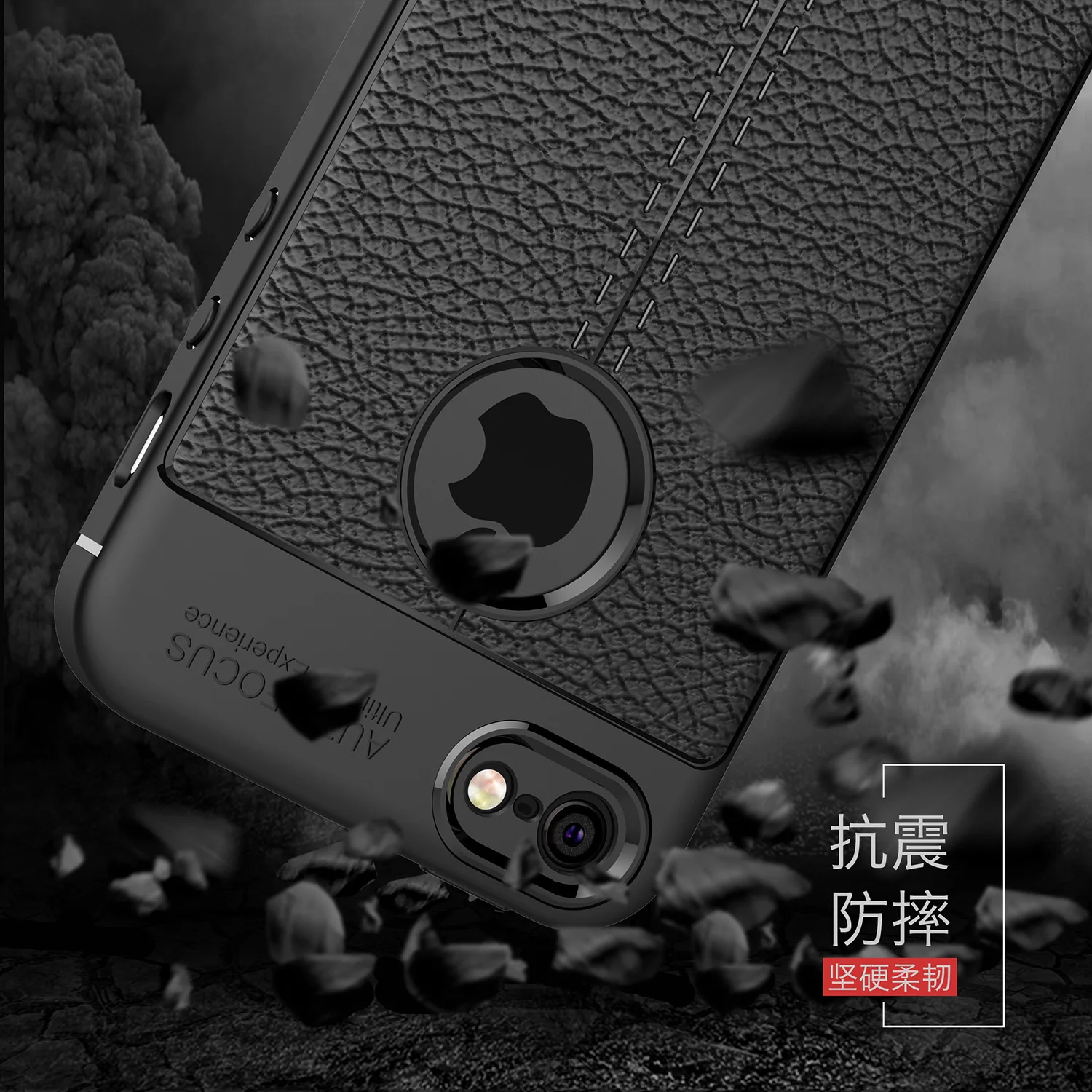 Wolfrule Sfor Apple Se Il Caso Di Iphone Caso Antiurto Per Apple Se Iphone Se Caso Di Cuoio Di Lusso Molle Di Tpu Per Il Iphone 5S Copertina]