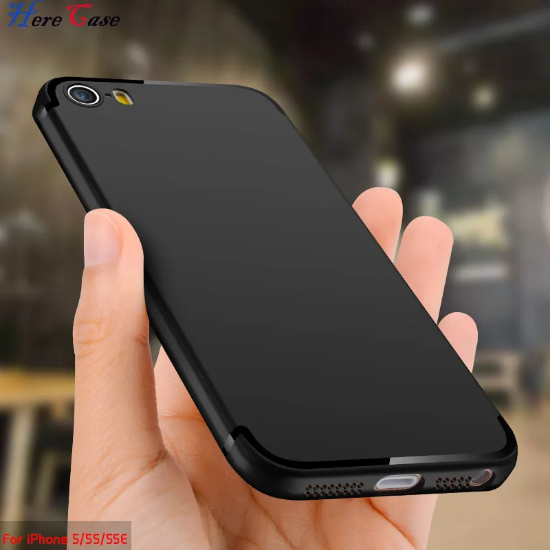 Per Iphone 5 5S Caso Di Iphone 5 5S Di Lusso Di Alta Qualità Ultra Sottile Scrab In Silicone Protettiva Della Copertura Di Caso Per Iphone 5 5S Se