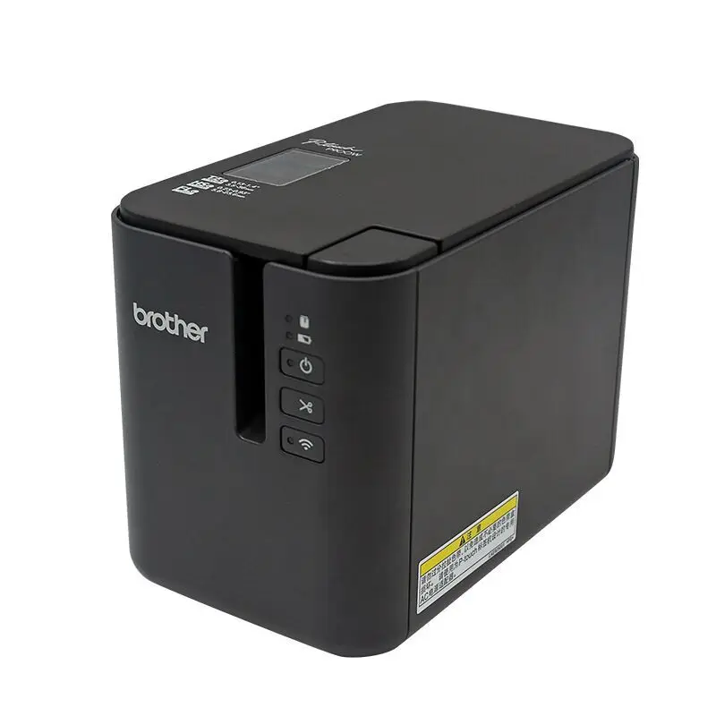 Per Brother Label Machine Pt-P900 Stampante Per Etichette A Risorse Fisse Stampante Per Etichette Con Cavo Wireless Stampa Ad Alta Precisione Pc/Wifi/