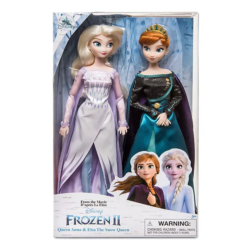 Disney Toys Frozen 2 Elsa E Anna Princess Doll Toys Elsa Princess Doll Con Accessori Olfa Set Bambole Giocattolo Per Ragazze