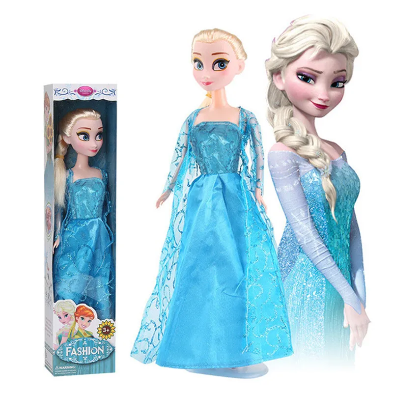 Diseny Cartoon Frozen 2 Elsa Anna Figure Princess Doll Toys Sofia Girls Toys Elsa Dolls Clothes Dolls Regalo Per Bambini