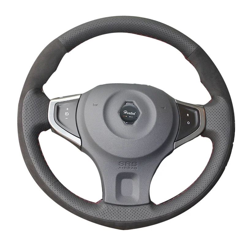 Treccia Sul Volante Della Copertura Per Renault Koleos 2009-2014 Samsung Qm5 Tampa Fare Volante Do Carro