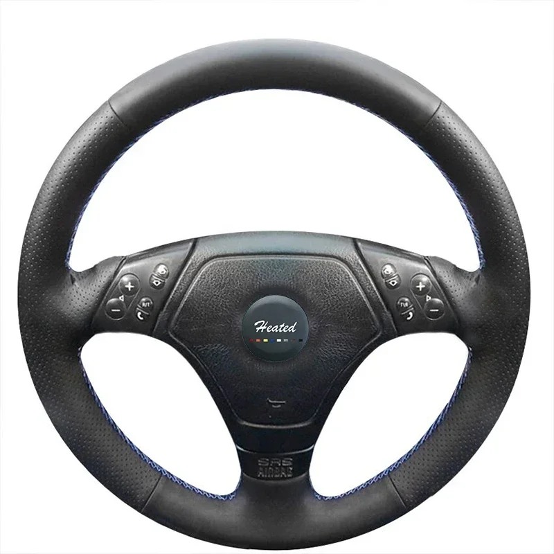 Coprivolante Automatico In Pelle Microfibra Per Bmw E36 E46 E39 Treccia Sul Volante Tampa Do Volante Do Carro