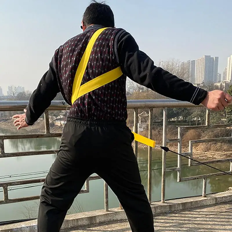 Golf Swing Training Rope Cintura In Nylon Elastico Tennis Baseball Golf Swing Body Turning Training Aids Accessori Per Il Golf Forniture